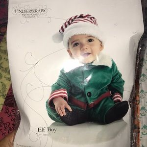 Elf boy costume size 6-12months only worn once